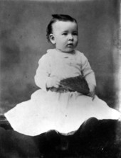 Portrait of an infant - Volusia County?, Florida