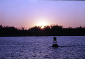 Sunset over Fleming Key..