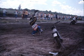 Motocross race accident at track near Hollywood.