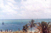 Seaplane departing Fort Jefferson.