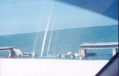 Old 7 mile bridge during filming of True Lies.