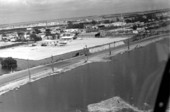 Aerial view of 1/2 mile track at the Stock Island Raceway