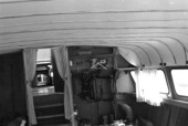 Interior view of the Disco Volante boat from the James Bond movie Thunderball