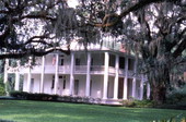 View looking at the front of the Eden Gardens State Park mansion - Point Washington, Florida