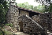 View of the visitors' center at the Florida Caverns State Park - Marianna, Florida