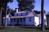 Main house at the Kingsley Plantation State Historic Site - Fort George Island, Florida.