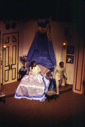 View showing actors on the stage at Asolo Theater - Sarasota, Florida..