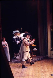View showing actors on stage at the Asolo Theater - Sarasota, Florida..