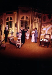 View showing actors performing at Asolo Theater - Sarasota, Florida..