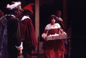 View of actors performing on stage at the Asolo Theater - Sarasota, Florida..