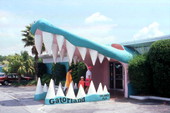 Entrance to the Gatorland theme park in Orlando, Florida.