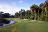 View at Vista Royale Golf and Country Club in Vero Beach, Florida.