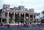 Hospitality House building at the Magic Kingdom amusement park in Orlando, Florida.