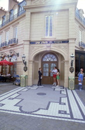 "Les Chefs de France" restaurant at the France Pavilion in EPCOT Center at the Walt Disney World Resort in Orlando, Florida.