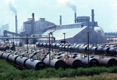 View of a factory in Hamilton County.