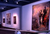 Interior view of the Salvador Dali Museum in Saint Petersburg, Florida.