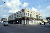 Eaton's Dept. Store on the north corner of Oak and Polk streets in the Arcadia Historic District.