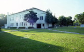 The old Pasco High School building in Dade City, Florida.