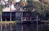 Waterfront residence in Everglades City, Florida.