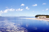 Scenic seascape in the Florida Keys.