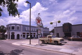 Texaco gas station on E. Las Olas Blvd. at the northeast corner of 10th Terrace in Ft. Lauderdale, Florida.