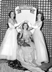Ann Daniel crowned queen at the Florida Citrus Exposition - Winter Haven, Florida