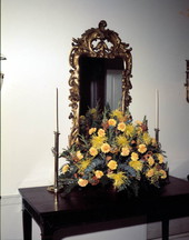 Interior decoration in the Florida Governor's Mansion - Tallahassee, Florida