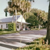U.S. Post Office building in Sharpes.