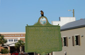 "When the River was King!" historical marker in Apalachicola.