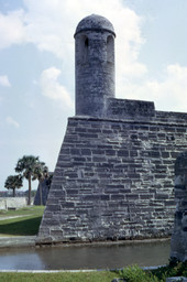 Watchtower at Castillo de San Marcos in St. Augustine.