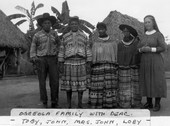 Deaconess Bedell with the Osceola family.