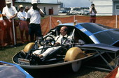 Million-dollar solar-powered car that went across Australia.