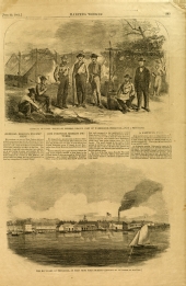 Civil war scenes from Pensacola.