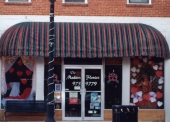 The Madison Florist storefront on Range Avenue in Madison, Florida.