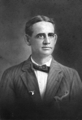 Portrait of shade tobacco farmer John McCullough Tharin, Jr. in Madison, Florida.