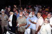 "Papa" lookalike contestants during Hemingway Days - Key West, Florida.