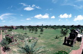 Overlooking Fort Jefferson courtyard - Garden Key, Florida