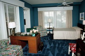 Bedroom at the Little White House - Key West, Florida.