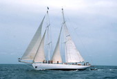 Yacht "Constellation" on the sea - Key West, Florida