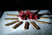 Treasure from the Atocha on display at Mallory Square - Key West, Florida.