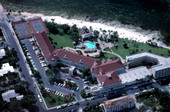Aerial view of the Casa Marina Hotel - Key West, Florida.