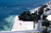Monroe Beach and West Martello Tower - Key West, Florida..