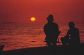 Fishing buddies - Key West, Florida..