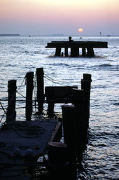 Old docks - Key West, Florida..