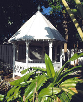 Gazebo at Tennessee Williams' house - Key West, Florida