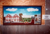 Wood carving/painting by Cuban American folk painter Mario Sanchez - Key West, Florida