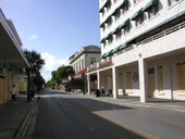 La Concha Hotel on Duval Street during the evacuation for Hurricane Ivan - Key West, Florida.