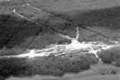 Aerial view of motocross race track - No Name Key, Florida