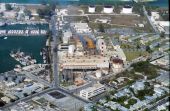 City Electric Power Plant at the intersection of Grinell & Caroline St., Key West, FL..