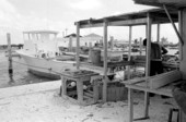 Lobster docks located at Peninsular Marine Boat Yard, Stock Island, Key West, FL.
